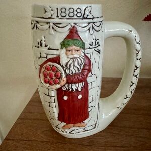 Vintage Santa Claus Stein